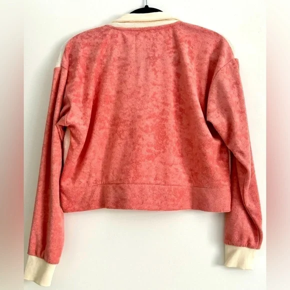 NWT L Space Best Life Terry Pullover- Size Extra Small - Picture 3 of 3